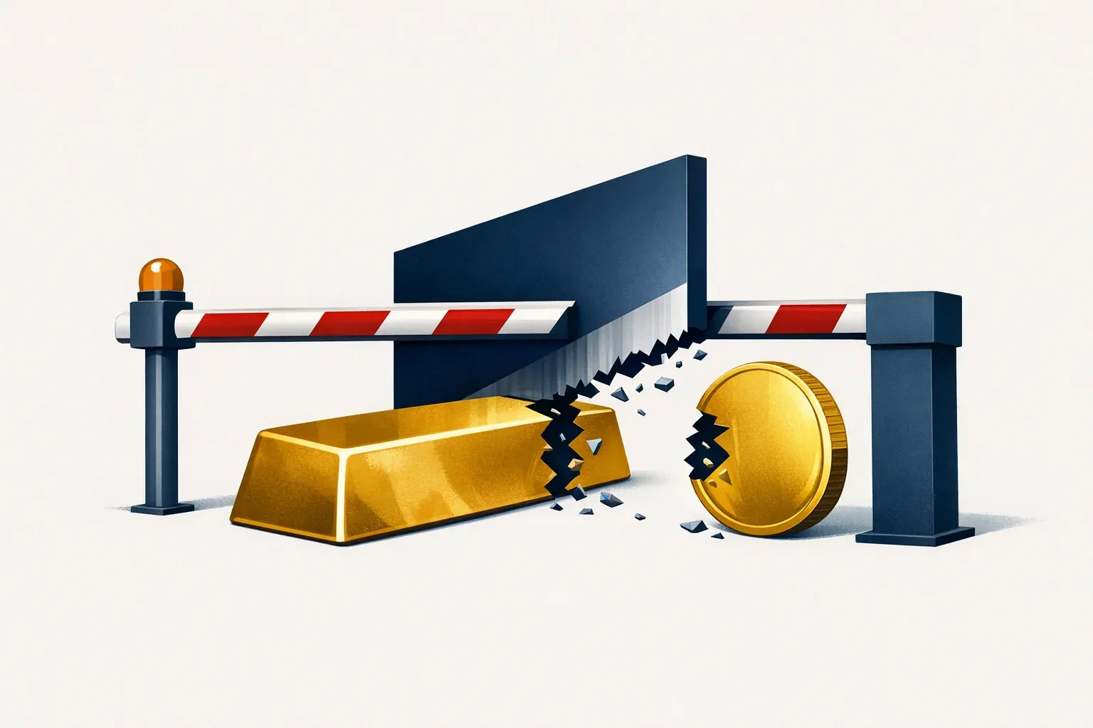 Fiscalité de l'or physique en France lors de la revente