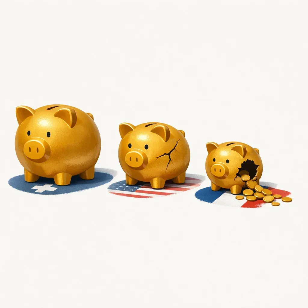 Taux de retrait sur selon l'enveloppe fiscale en France