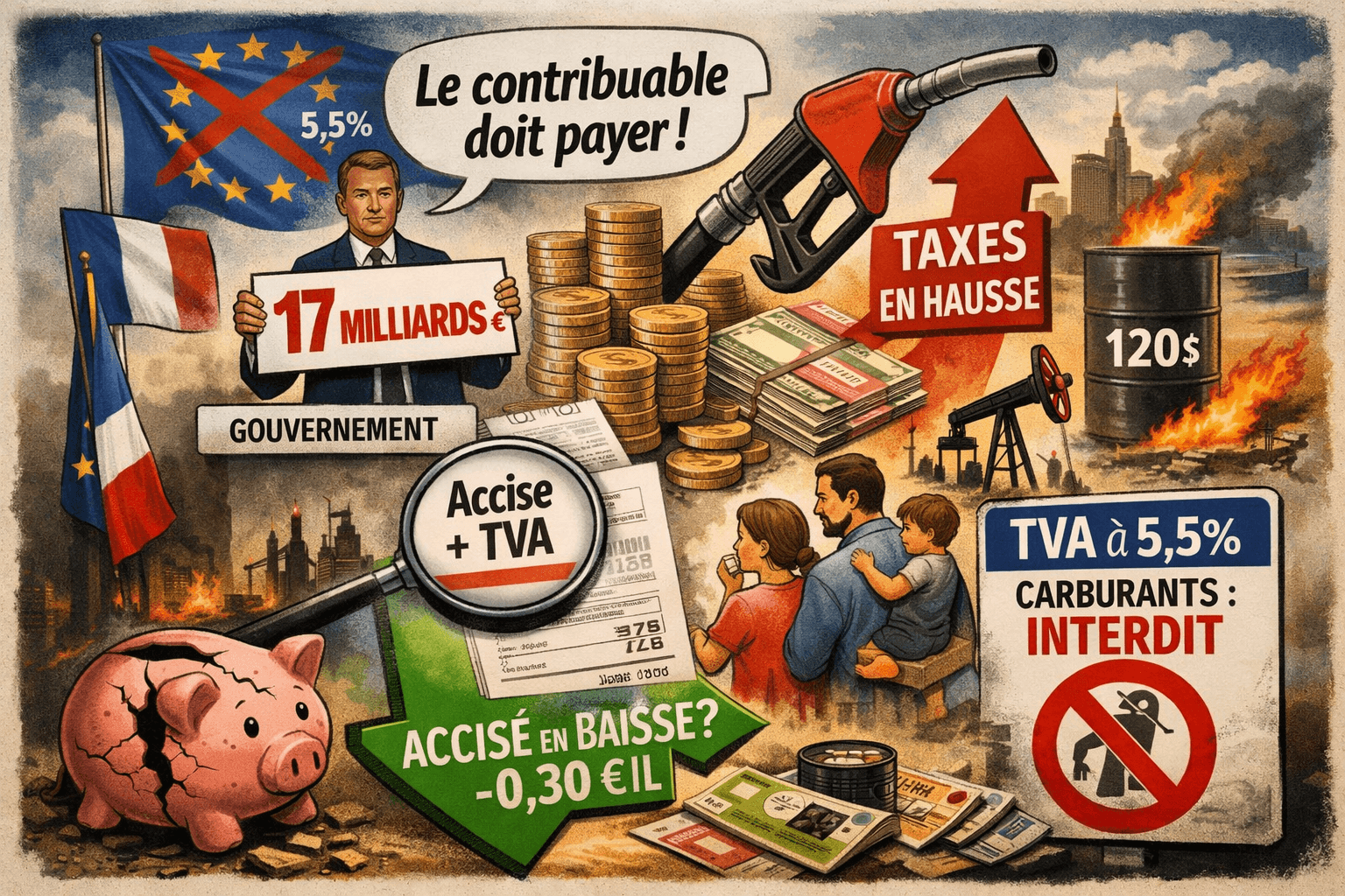 17 milliards pour baisser la TVA sur les carburants : pourquoi ce chiffre est trompeur