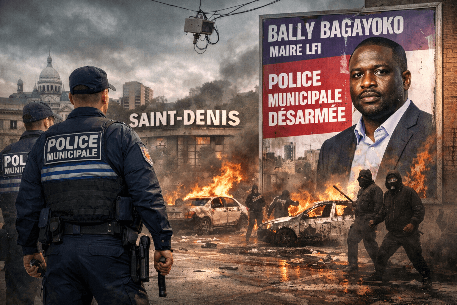 Saint-Denis : 90 policiers en fuite, 150 000 habitants livrés à eux-mêmes